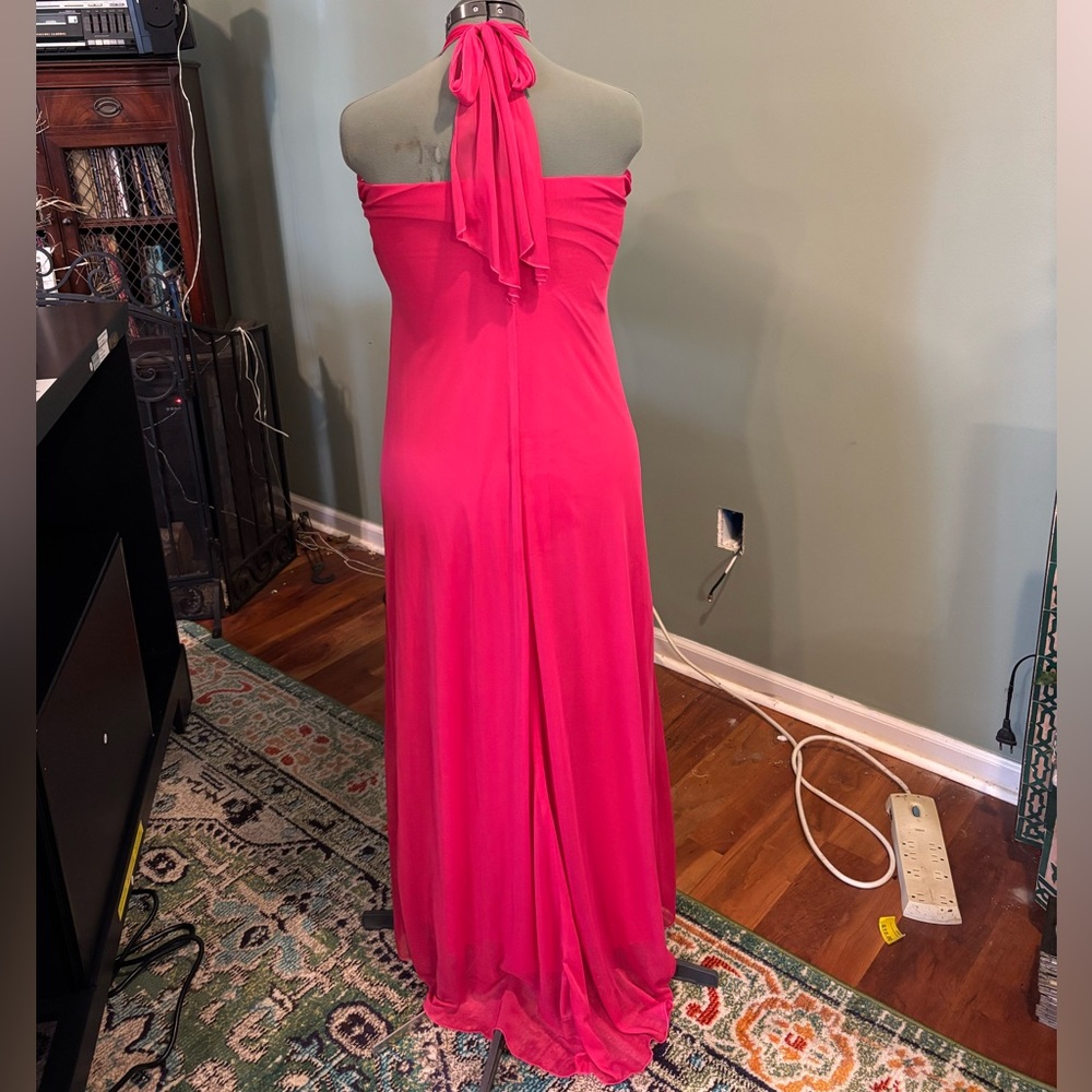 Hot Pink 2000’s Maxi Dress